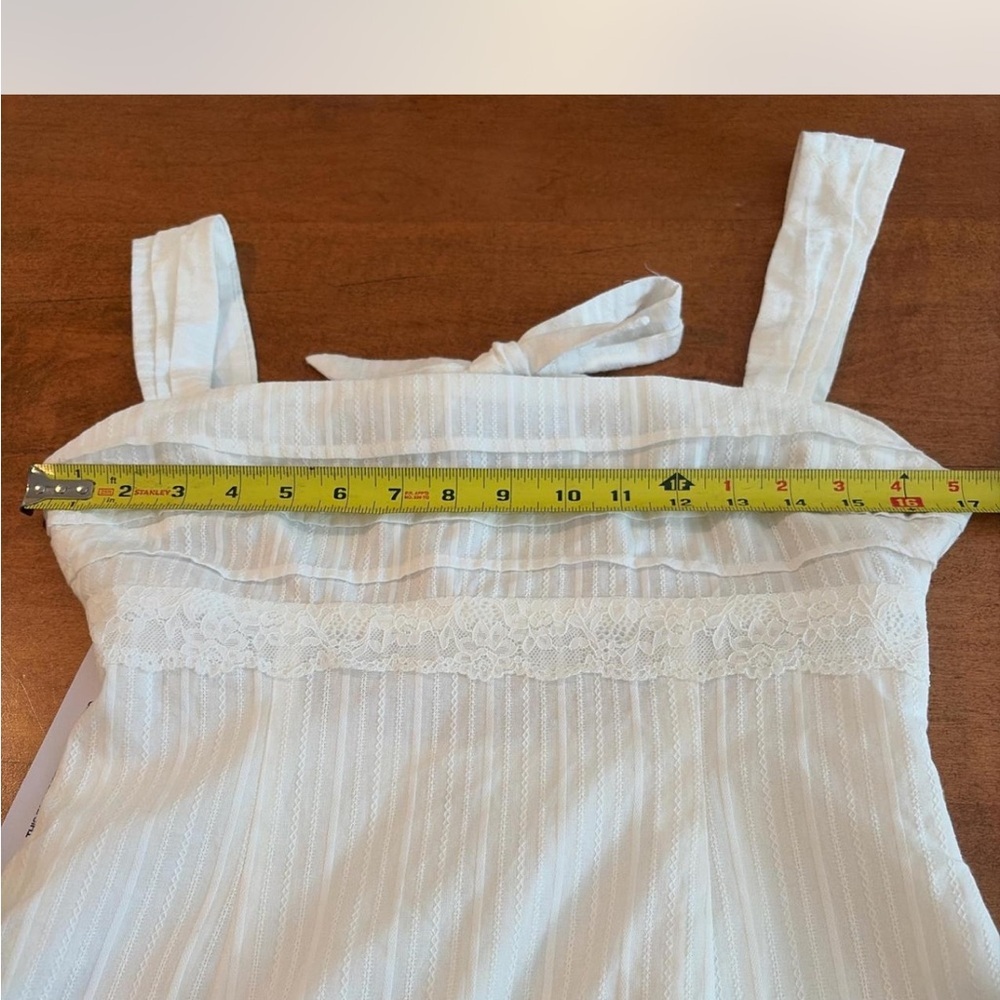 Elegant Anyone but You  White Sleeveless Dress by Princess Polly. - Picture 3 of 8